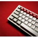GMK Red Alert 104+69 Full PBT Dye-subbed Keycaps Set for Cherry MX Mechanical Gaming Keyboard